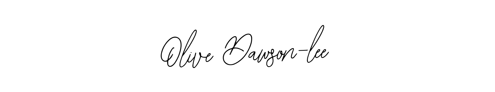 Design your own signature with our free online signature maker. With this signature software, you can create a handwritten (Bearetta-2O07w) signature for name Olive Dawson-lee. Olive Dawson-lee signature style 12 images and pictures png