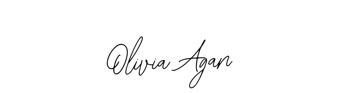 Olivia Agan stylish signature style. Best Handwritten Sign (Bearetta-2O07w) for my name. Handwritten Signature Collection Ideas for my name Olivia Agan. Olivia Agan signature style 12 images and pictures png