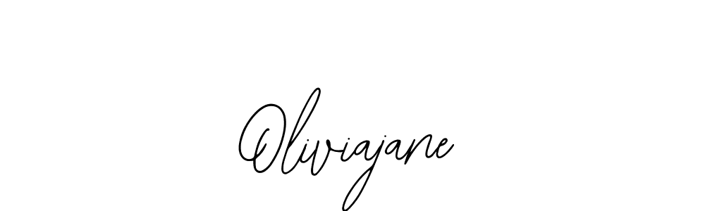 How to make Oliviajane name signature. Use Bearetta-2O07w style for creating short signs online. This is the latest handwritten sign. Oliviajane signature style 12 images and pictures png
