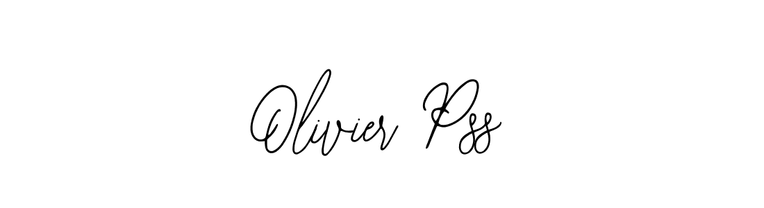 It looks lik you need a new signature style for name Olivier Pss. Design unique handwritten (Bearetta-2O07w) signature with our free signature maker in just a few clicks. Olivier Pss signature style 12 images and pictures png