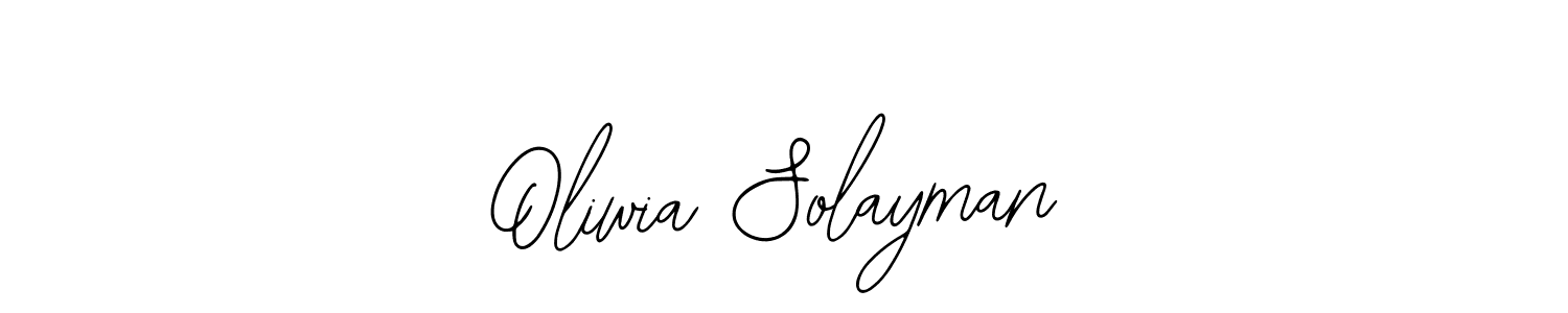 You should practise on your own different ways (Bearetta-2O07w) to write your name (Oliwia Solayman) in signature. don't let someone else do it for you. Oliwia Solayman signature style 12 images and pictures png