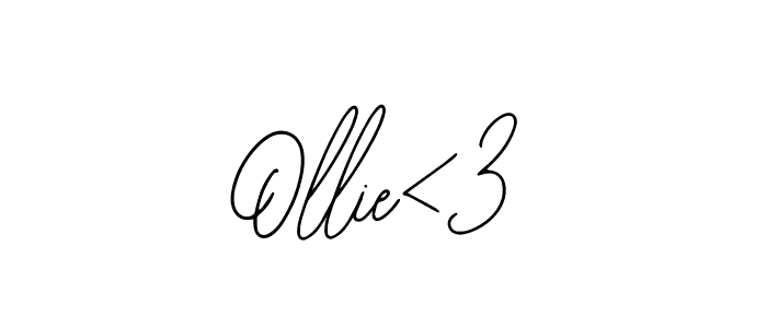 Make a beautiful signature design for name Ollie<3. With this signature (Bearetta-2O07w) style, you can create a handwritten signature for free. Ollie<3 signature style 12 images and pictures png