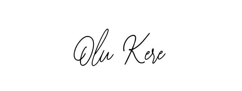 if you are searching for the best signature style for your name Olu Kere. so please give up your signature search. here we have designed multiple signature styles  using Bearetta-2O07w. Olu Kere signature style 12 images and pictures png