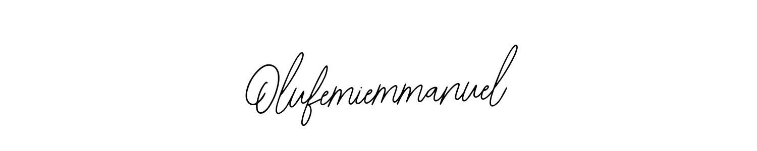 The best way (Bearetta-2O07w) to make a short signature is to pick only two or three words in your name. The name Olufemiemmanuel include a total of six letters. For converting this name. Olufemiemmanuel signature style 12 images and pictures png