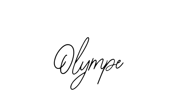 You should practise on your own different ways (Bearetta-2O07w) to write your name (Olympe) in signature. don't let someone else do it for you. Olympe signature style 12 images and pictures png