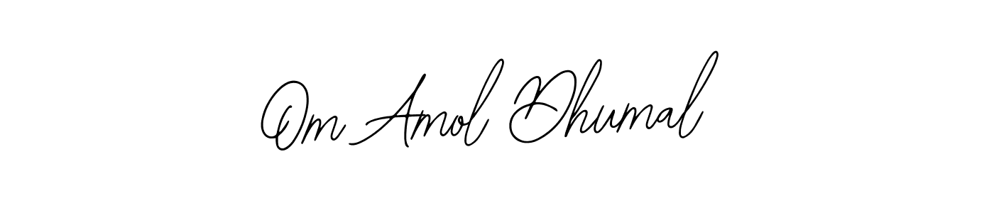 Also You can easily find your signature by using the search form. We will create Om Amol Dhumal name handwritten signature images for you free of cost using Bearetta-2O07w sign style. Om Amol Dhumal signature style 12 images and pictures png