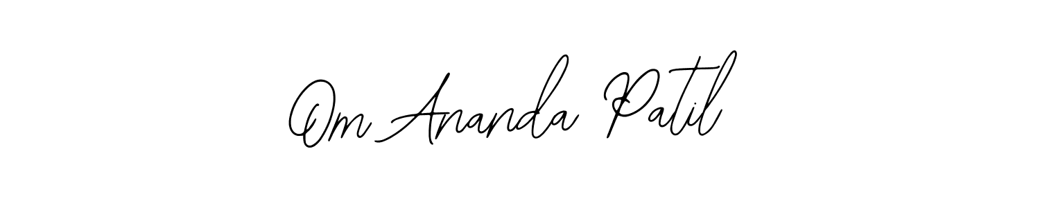 Similarly Bearetta-2O07w is the best handwritten signature design. Signature creator online .You can use it as an online autograph creator for name Om Ananda Patil. Om Ananda Patil signature style 12 images and pictures png