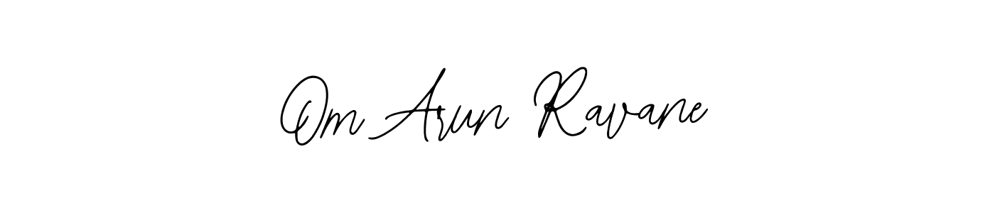 Create a beautiful signature design for name Om Arun Ravane. With this signature (Bearetta-2O07w) fonts, you can make a handwritten signature for free. Om Arun Ravane signature style 12 images and pictures png