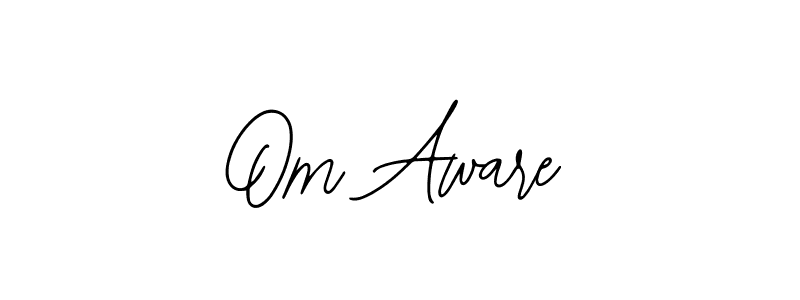 You can use this online signature creator to create a handwritten signature for the name Om Aware. This is the best online autograph maker. Om Aware signature style 12 images and pictures png