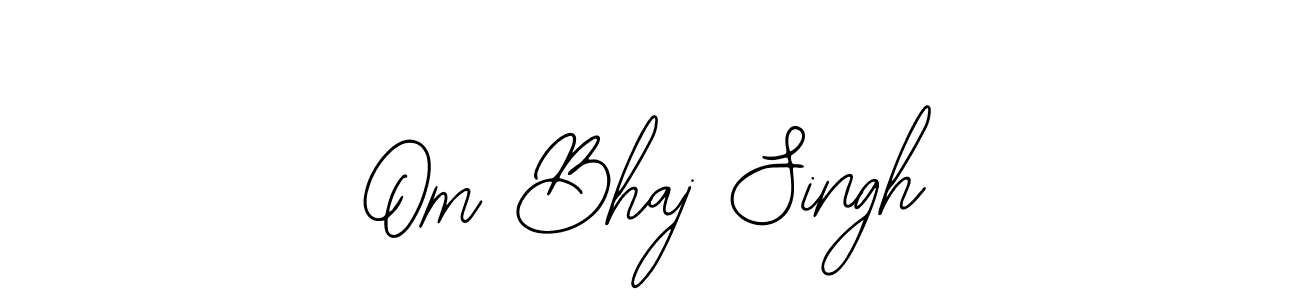 How to Draw Om Bhaj Singh signature style? Bearetta-2O07w is a latest design signature styles for name Om Bhaj Singh. Om Bhaj Singh signature style 12 images and pictures png