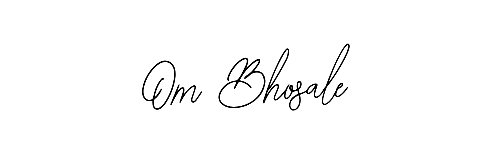 Make a beautiful signature design for name Om Bhosale. With this signature (Bearetta-2O07w) style, you can create a handwritten signature for free. Om Bhosale signature style 12 images and pictures png