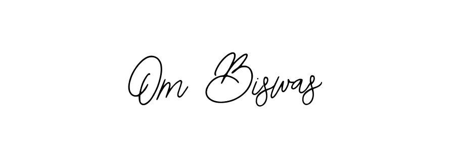 Make a beautiful signature design for name Om Biswas. With this signature (Bearetta-2O07w) style, you can create a handwritten signature for free. Om Biswas signature style 12 images and pictures png