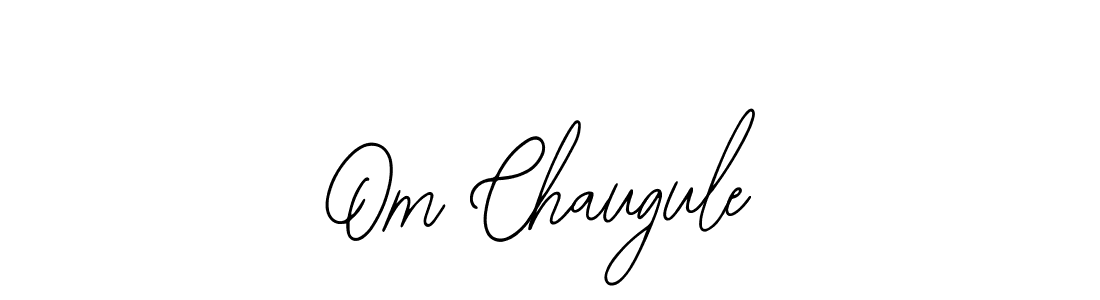 Design your own signature with our free online signature maker. With this signature software, you can create a handwritten (Bearetta-2O07w) signature for name Om Chaugule. Om Chaugule signature style 12 images and pictures png