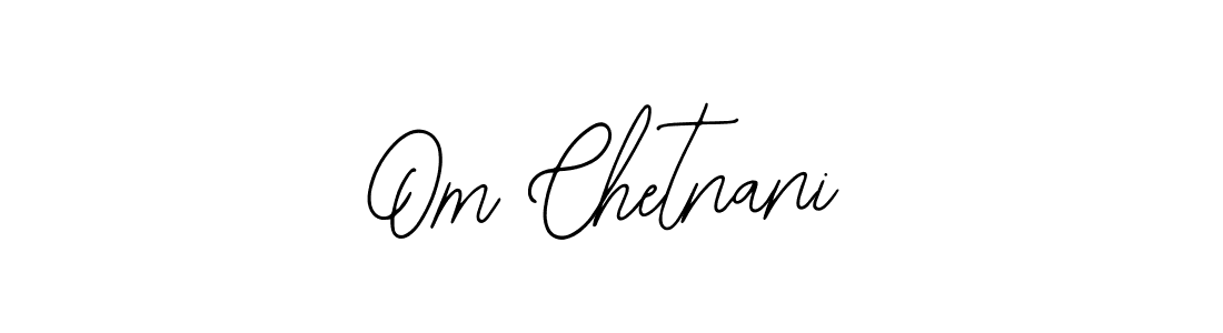 Bearetta-2O07w is a professional signature style that is perfect for those who want to add a touch of class to their signature. It is also a great choice for those who want to make their signature more unique. Get Om Chetnani name to fancy signature for free. Om Chetnani signature style 12 images and pictures png