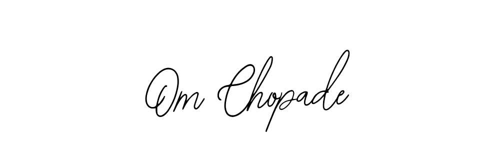 Make a beautiful signature design for name Om Chopade. Use this online signature maker to create a handwritten signature for free. Om Chopade signature style 12 images and pictures png