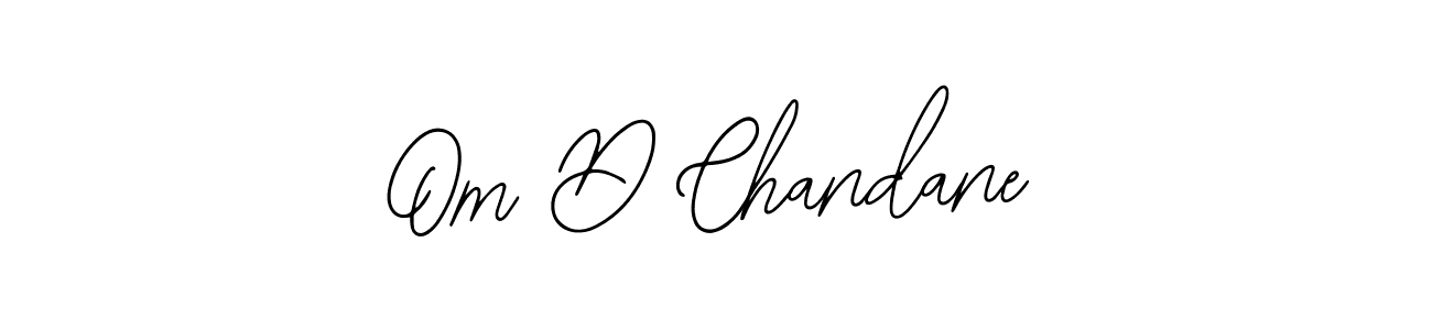 if you are searching for the best signature style for your name Om D Chandane. so please give up your signature search. here we have designed multiple signature styles  using Bearetta-2O07w. Om D Chandane signature style 12 images and pictures png