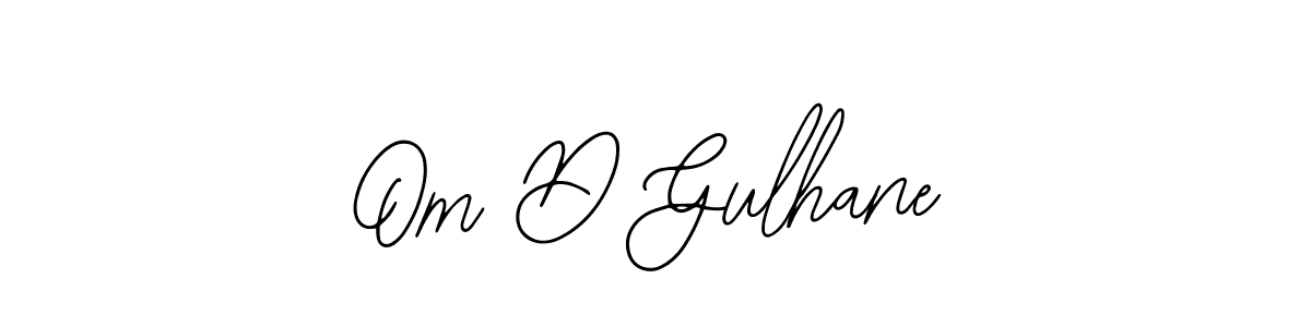 This is the best signature style for the Om D Gulhane name. Also you like these signature font (Bearetta-2O07w). Mix name signature. Om D Gulhane signature style 12 images and pictures png