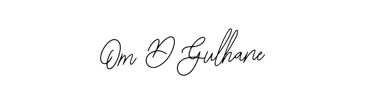 This is the best signature style for the Om D Gulhane name. Also you like these signature font (Bearetta-2O07w). Mix name signature. Om D Gulhane signature style 12 images and pictures png