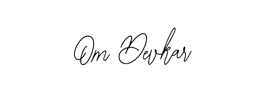 Make a beautiful signature design for name Om Devkar. With this signature (Bearetta-2O07w) style, you can create a handwritten signature for free. Om Devkar signature style 12 images and pictures png