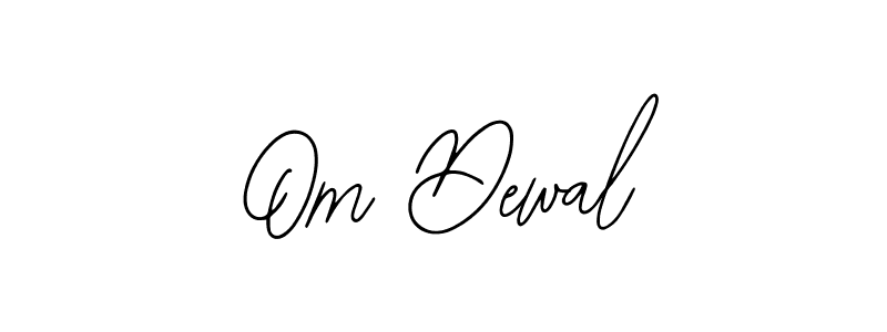Make a beautiful signature design for name Om Dewal. Use this online signature maker to create a handwritten signature for free. Om Dewal signature style 12 images and pictures png