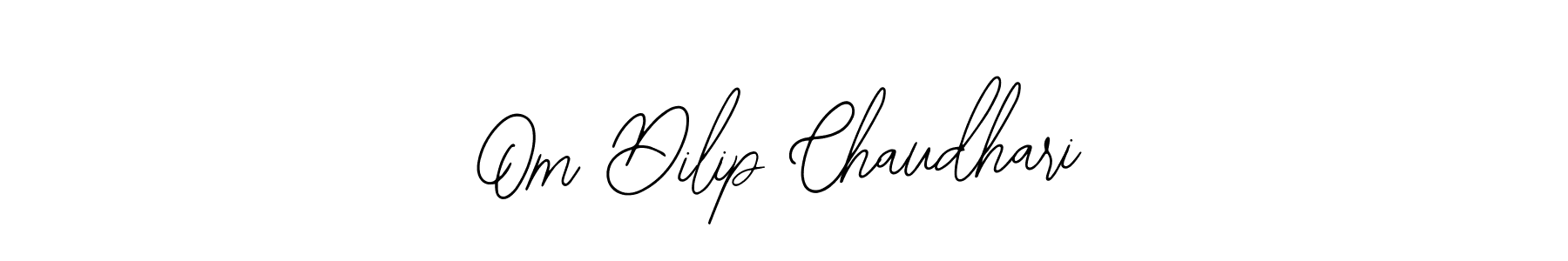 Design your own signature with our free online signature maker. With this signature software, you can create a handwritten (Bearetta-2O07w) signature for name Om Dilip Chaudhari. Om Dilip Chaudhari signature style 12 images and pictures png