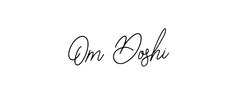 Also we have Om Doshi name is the best signature style. Create professional handwritten signature collection using Bearetta-2O07w autograph style. Om Doshi signature style 12 images and pictures png