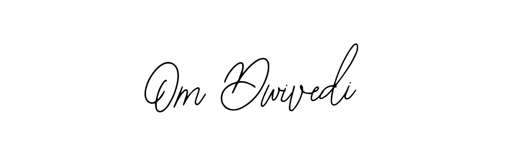 Also we have Om Dwivedi name is the best signature style. Create professional handwritten signature collection using Bearetta-2O07w autograph style. Om Dwivedi signature style 12 images and pictures png