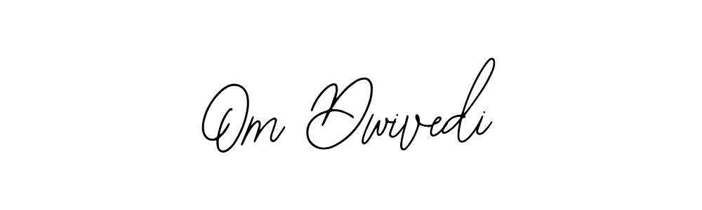 Use a signature maker to create a handwritten signature online. With this signature software, you can design (Bearetta-2O07w) your own signature for name Om Dwivedi. Om Dwivedi signature style 12 images and pictures png