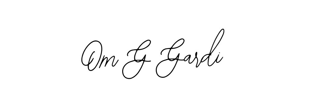 You can use this online signature creator to create a handwritten signature for the name Om G Gardi. This is the best online autograph maker. Om G Gardi signature style 12 images and pictures png