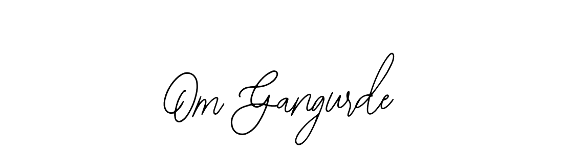 How to make Om Gangurde signature? Bearetta-2O07w is a professional autograph style. Create handwritten signature for Om Gangurde name. Om Gangurde signature style 12 images and pictures png