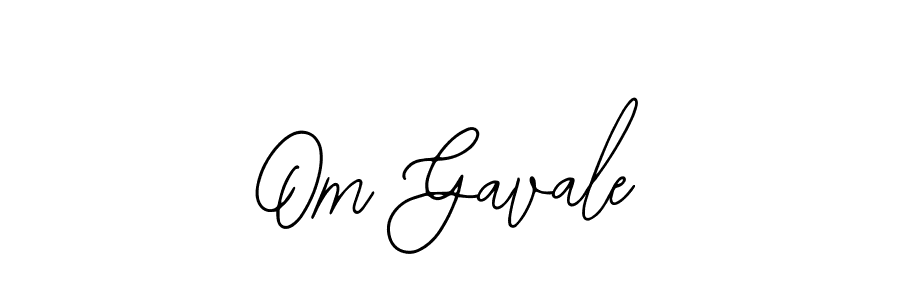 Best and Professional Signature Style for Om Gavale. Bearetta-2O07w Best Signature Style Collection. Om Gavale signature style 12 images and pictures png