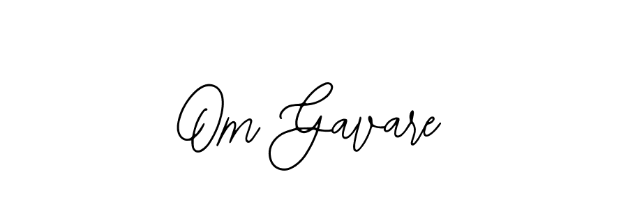 Create a beautiful signature design for name Om Gavare. With this signature (Bearetta-2O07w) fonts, you can make a handwritten signature for free. Om Gavare signature style 12 images and pictures png