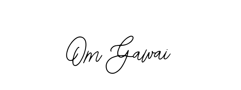 How to Draw Om Gawai signature style? Bearetta-2O07w is a latest design signature styles for name Om Gawai. Om Gawai signature style 12 images and pictures png