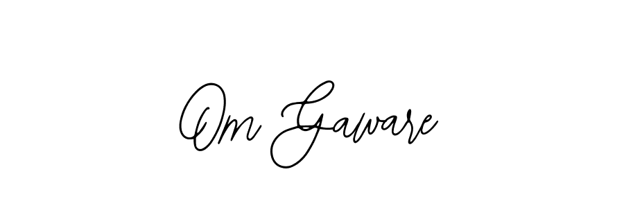 Make a beautiful signature design for name Om Gaware. With this signature (Bearetta-2O07w) style, you can create a handwritten signature for free. Om Gaware signature style 12 images and pictures png