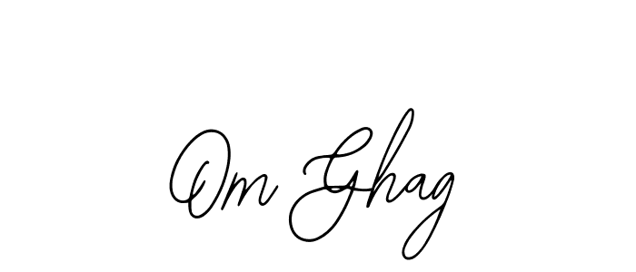 Best and Professional Signature Style for Om Ghag. Bearetta-2O07w Best Signature Style Collection. Om Ghag signature style 12 images and pictures png