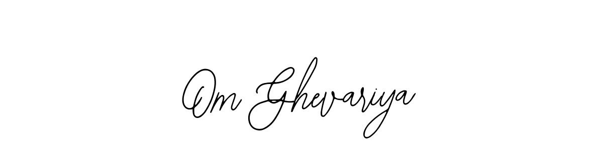 This is the best signature style for the Om Ghevariya name. Also you like these signature font (Bearetta-2O07w). Mix name signature. Om Ghevariya signature style 12 images and pictures png