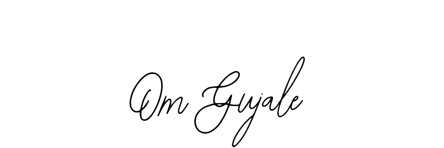 Design your own signature with our free online signature maker. With this signature software, you can create a handwritten (Bearetta-2O07w) signature for name Om Gujale. Om Gujale signature style 12 images and pictures png