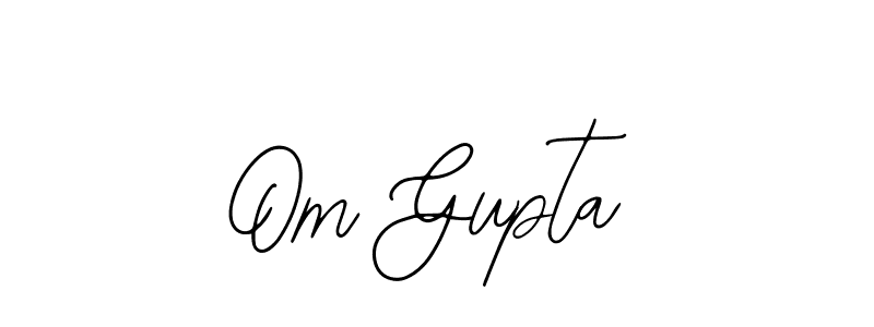 Similarly Bearetta-2O07w is the best handwritten signature design. Signature creator online .You can use it as an online autograph creator for name Om Gupta. Om Gupta signature style 12 images and pictures png