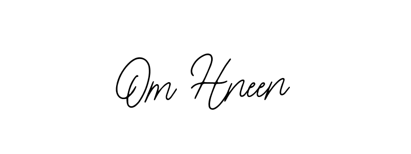 Design your own signature with our free online signature maker. With this signature software, you can create a handwritten (Bearetta-2O07w) signature for name Om Hneen. Om Hneen signature style 12 images and pictures png