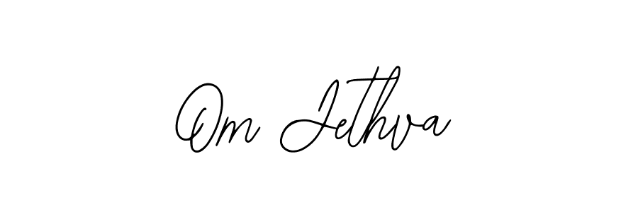 Make a beautiful signature design for name Om Jethva. With this signature (Bearetta-2O07w) style, you can create a handwritten signature for free. Om Jethva signature style 12 images and pictures png