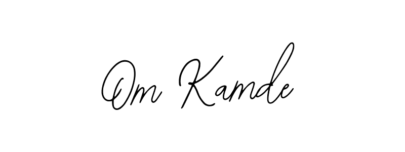 Make a beautiful signature design for name Om Kamde. Use this online signature maker to create a handwritten signature for free. Om Kamde signature style 12 images and pictures png