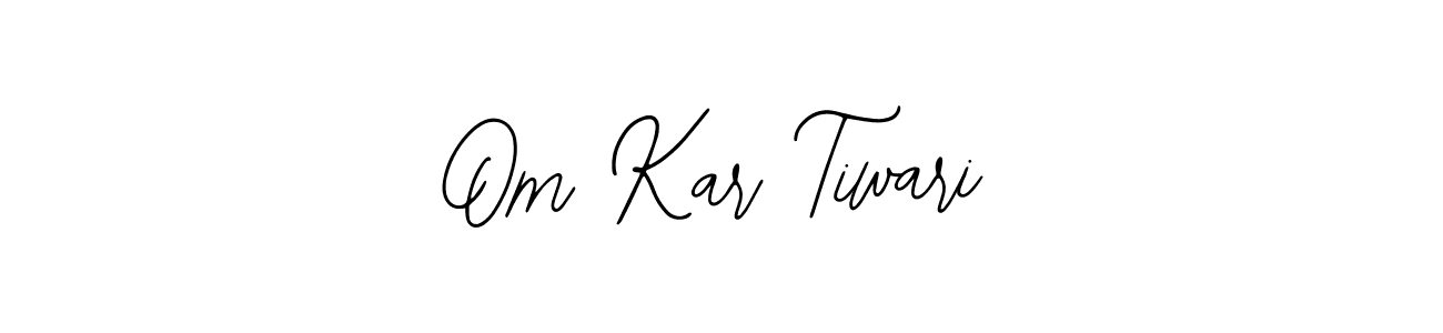 Use a signature maker to create a handwritten signature online. With this signature software, you can design (Bearetta-2O07w) your own signature for name Om Kar Tiwari. Om Kar Tiwari signature style 12 images and pictures png