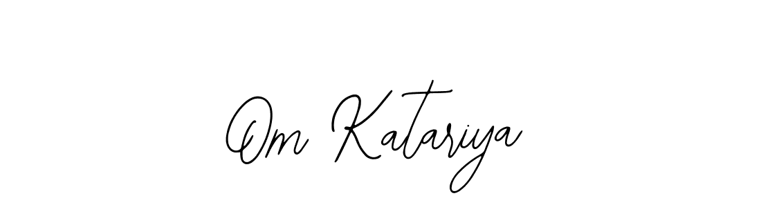 How to make Om Katariya signature? Bearetta-2O07w is a professional autograph style. Create handwritten signature for Om Katariya name. Om Katariya signature style 12 images and pictures png