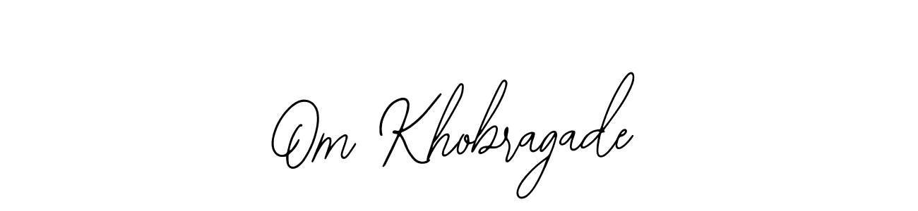 Make a beautiful signature design for name Om Khobragade. With this signature (Bearetta-2O07w) style, you can create a handwritten signature for free. Om Khobragade signature style 12 images and pictures png