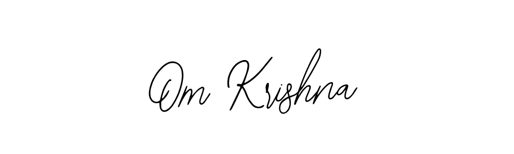 Make a beautiful signature design for name Om Krishna. With this signature (Bearetta-2O07w) style, you can create a handwritten signature for free. Om Krishna signature style 12 images and pictures png