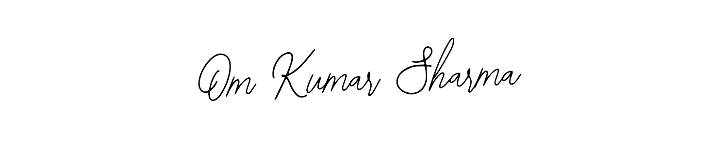 This is the best signature style for the Om Kumar Sharma name. Also you like these signature font (Bearetta-2O07w). Mix name signature. Om Kumar Sharma signature style 12 images and pictures png