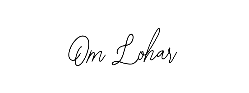 The best way (Bearetta-2O07w) to make a short signature is to pick only two or three words in your name. The name Om Lohar include a total of six letters. For converting this name. Om Lohar signature style 12 images and pictures png