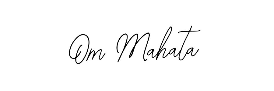 if you are searching for the best signature style for your name Om Mahata. so please give up your signature search. here we have designed multiple signature styles  using Bearetta-2O07w. Om Mahata signature style 12 images and pictures png