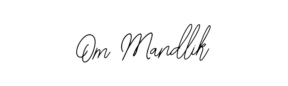 Make a beautiful signature design for name Om Mandlik. Use this online signature maker to create a handwritten signature for free. Om Mandlik signature style 12 images and pictures png