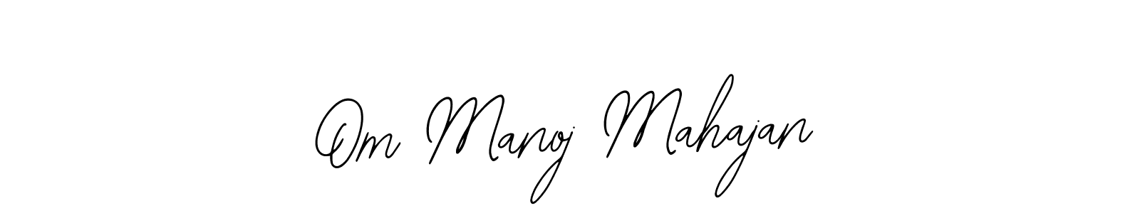 Make a beautiful signature design for name Om Manoj Mahajan. Use this online signature maker to create a handwritten signature for free. Om Manoj Mahajan signature style 12 images and pictures png